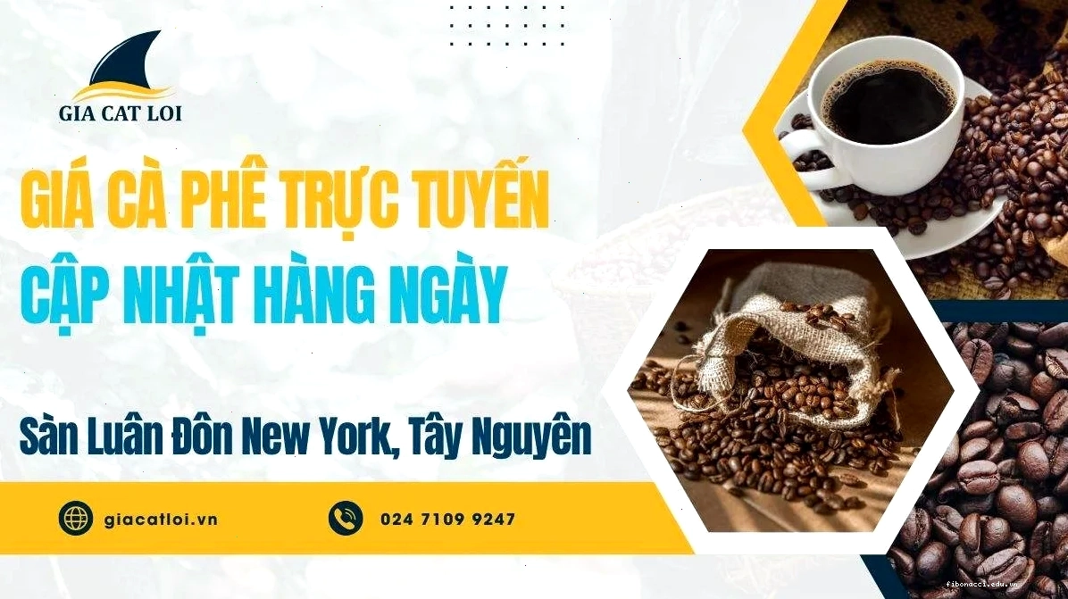 Bảng Giá Cà Phê Trực Tuyến Sàn Luân Đôn, New York, Tây Nguyên