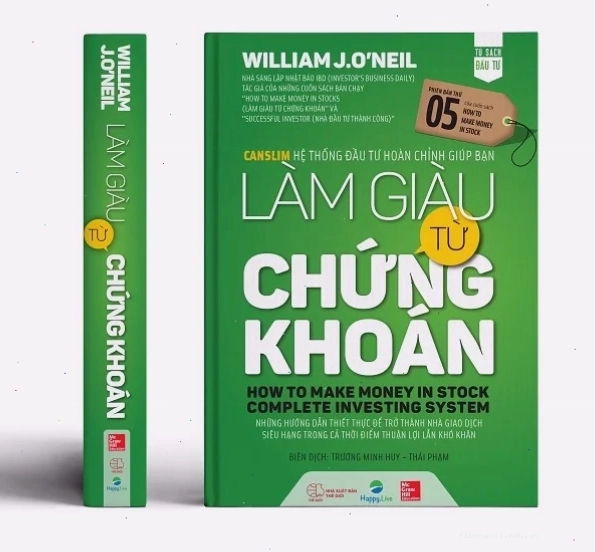 Bìa sách Làm Giàu Từ Chứng Khoán của William O Neil