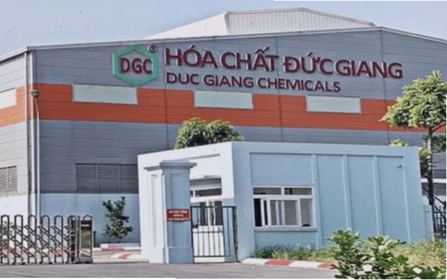 Biểu đồ giá cổ phiếu Đức Giang DGC cho thấy sự biến động