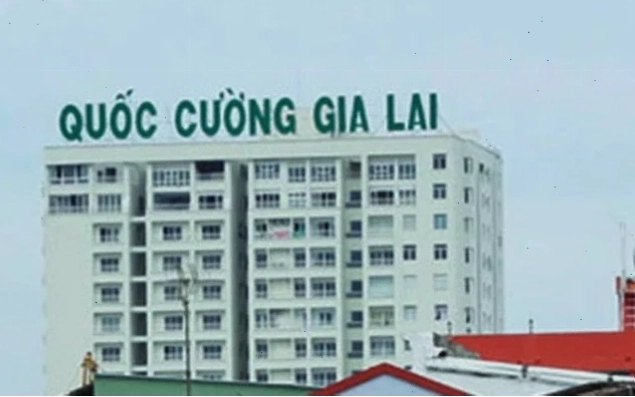 Biểu đồ giá cổ phiếu QCG thể hiện sự biến động