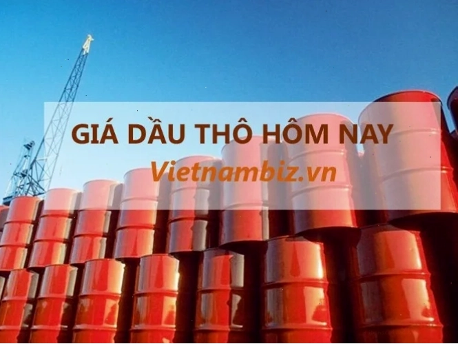 Biểu đồ giá dầu thô hiện nay WTI và Brent