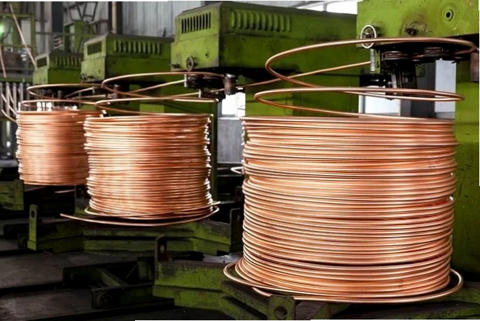 Biểu đồ giá đồng cho thấy xu hướng tăng trưởng