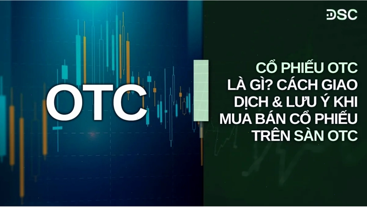 Biểu đồ thể hiện sự biến động bất thường của giá cổ phiếu otc