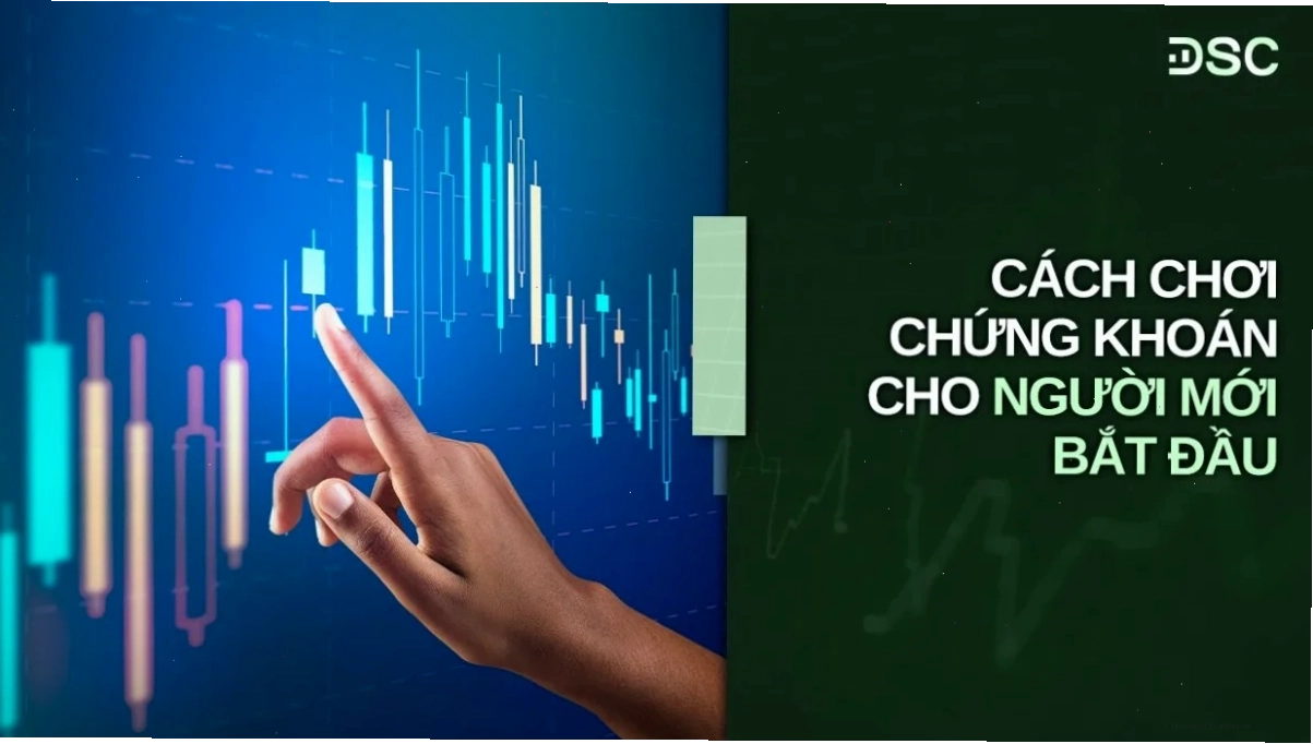 Biểu đồ thể hiện sự biến động của thị trường chứng khoán