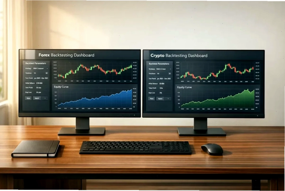 Biểu đồ xu hướng thị trường Forex thể hiện sự biến động