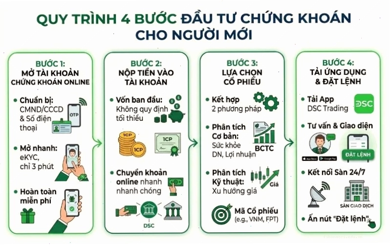 Đầu tư chứng khoán bắt đầu từ đâu với quỹ mở