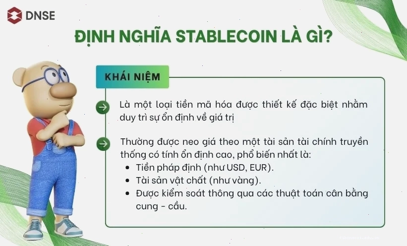 Định nghĩa stablecoin là gì