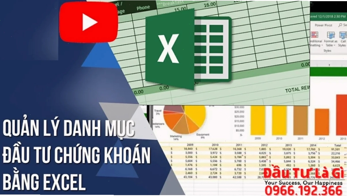 Download file excel theo dõi chứng khoán giúp quản lý danh mục hiệu quả
