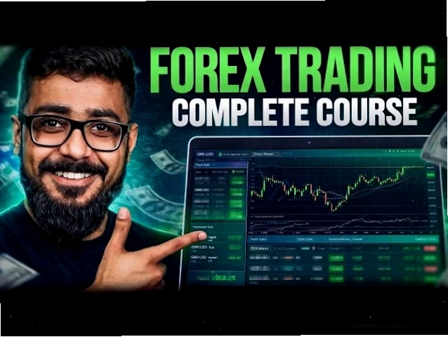 Giao diện khóa học Forex trading cơ bản