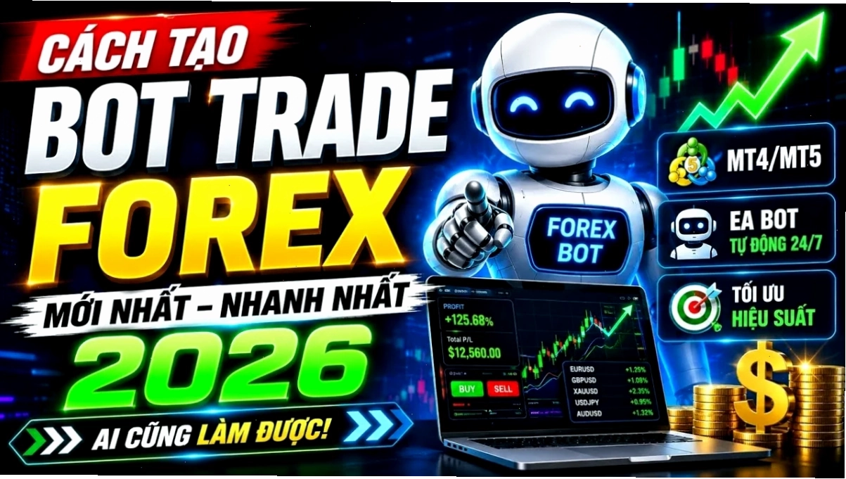 Giao diện VPS Trade cho bot Forex