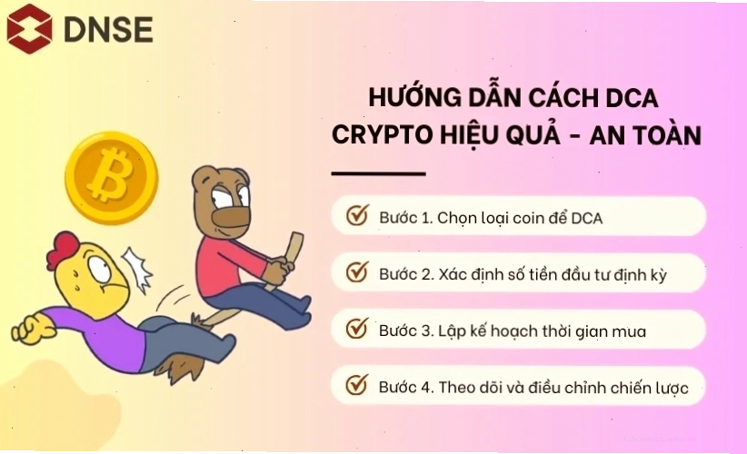 Hướng dẫn cách DCA Crypto hiệu quả và an toàn