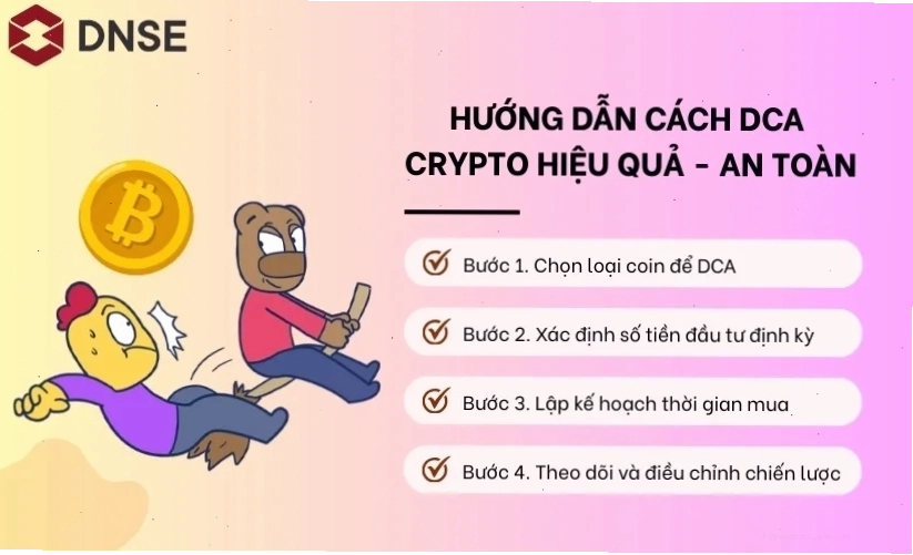 Hướng dẫn cách DCA Crypto hiệu quả và an toàn