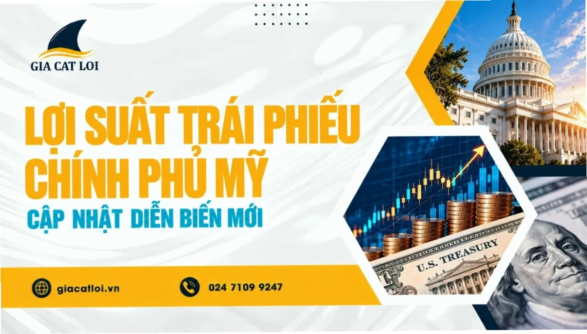 Lợi Suất Trái Phiếu Mỹ 10 Năm, 2 Năm Mới Nhất