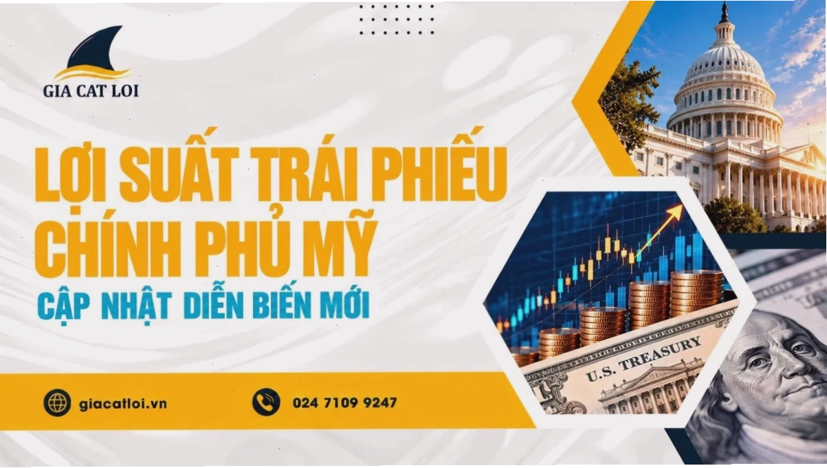 Lợi Suất Trái Phiếu Mỹ 10 Năm, 2 Năm Mới Nhất