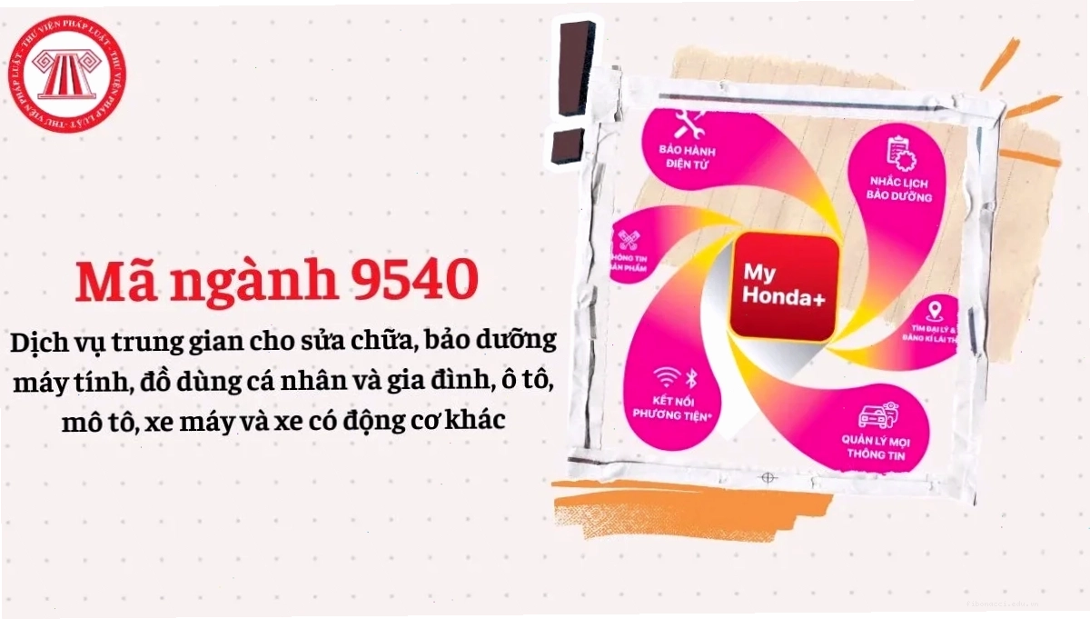 Mã ngành 9540 là gì