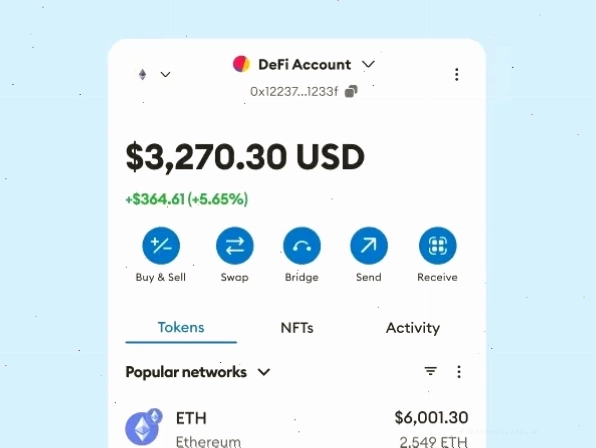 MetaMask là một Defi wallet phổ biến