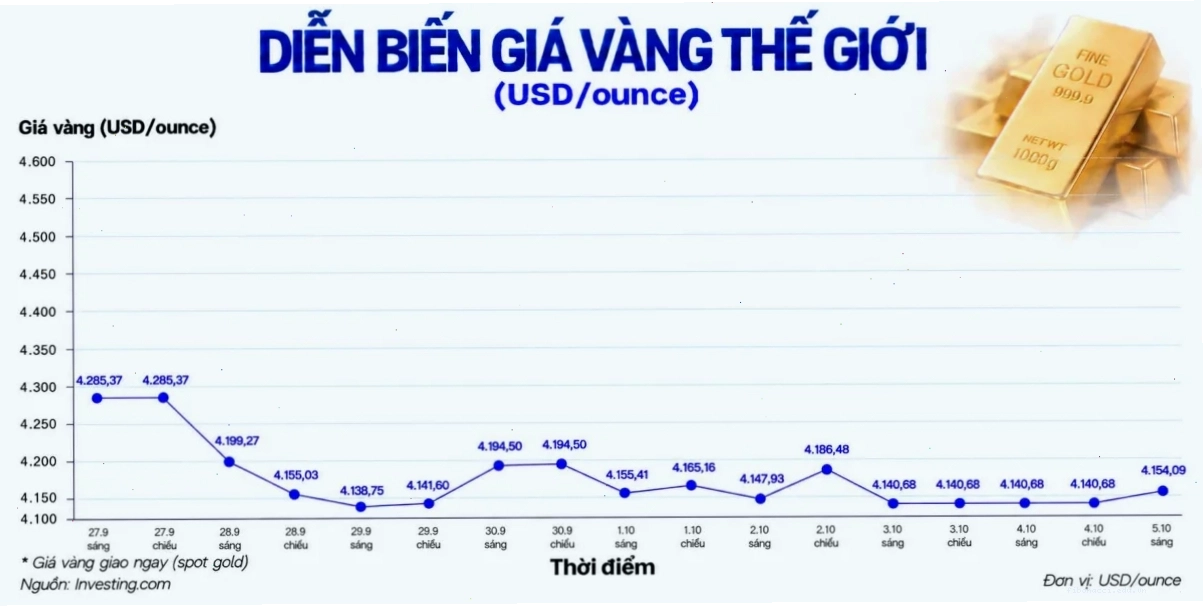 Nhà đầu tư đang phân tích biểu đồ thị trường