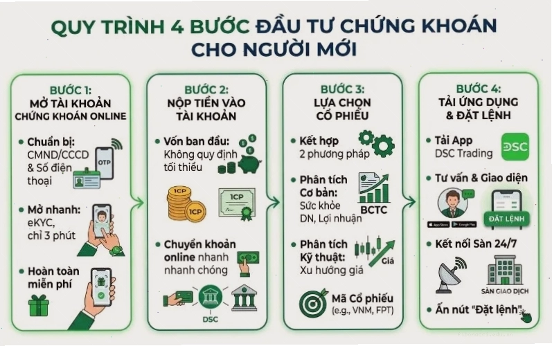 Nhà đầu tư trẻ tuổi đang tìm hiểu cách chơi cổ phiếu hiệu quả