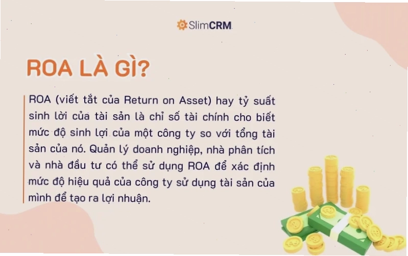 Roa là gì trong chứng khoán - biểu đồ minh họa
