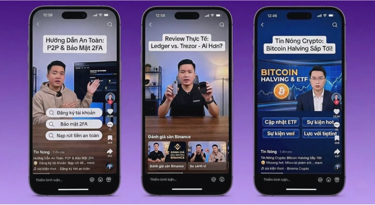 Sáng tạo nội dung làm Affiliate Crypto