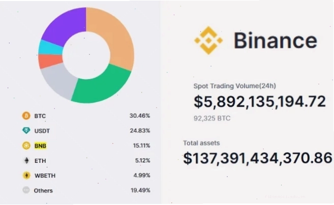 Tài sản và phân bổ token của sàn Binance - TOPI