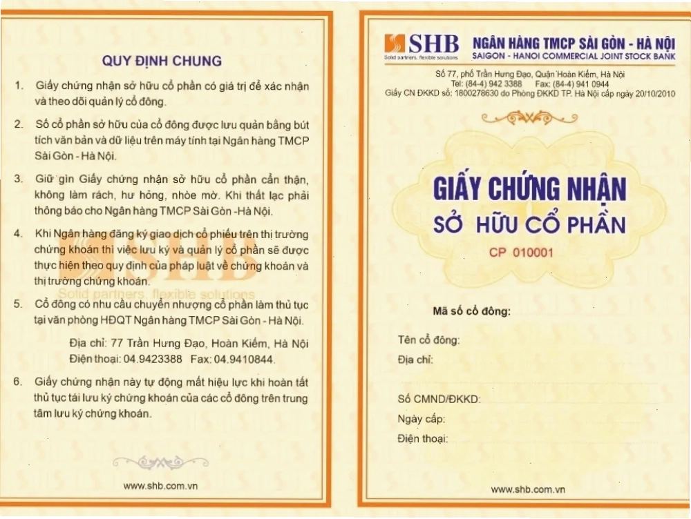 Thế nào là cổ phiếu và vai trò ngân hàng