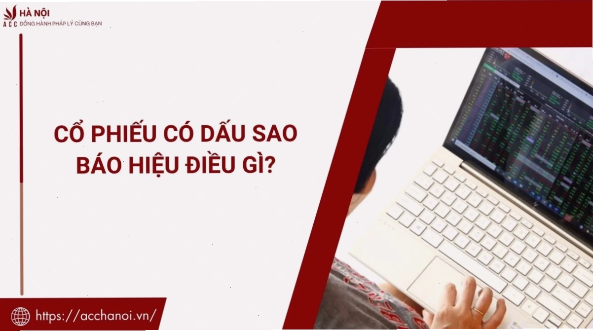 Ví dụ về mã chứng khoán có dấu sao trên sàn HOSE