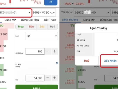 Bí mật cách đặt lệnh mua bán chứng khoán trên điện thoại: Sai lầm chết người nhà đầu tư mới hay mắc