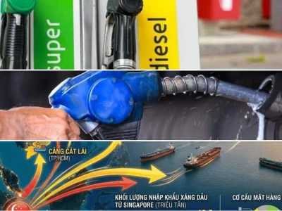Giá xăng dầu thành phẩm tại Singapore: Động lực ngầm của thị trường Việt Nam