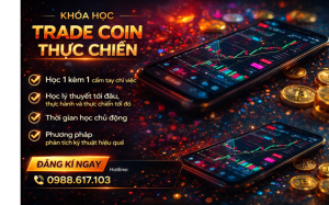 Khóa học crypto thực chiến - học 1 kèm 1